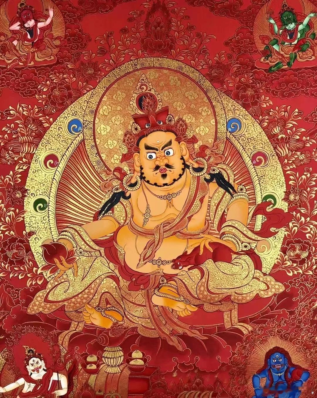 甲午月拜黄财神，黄财神是佛教五大财神之首，以慈悲心布施财运；可助心善之人增长福德