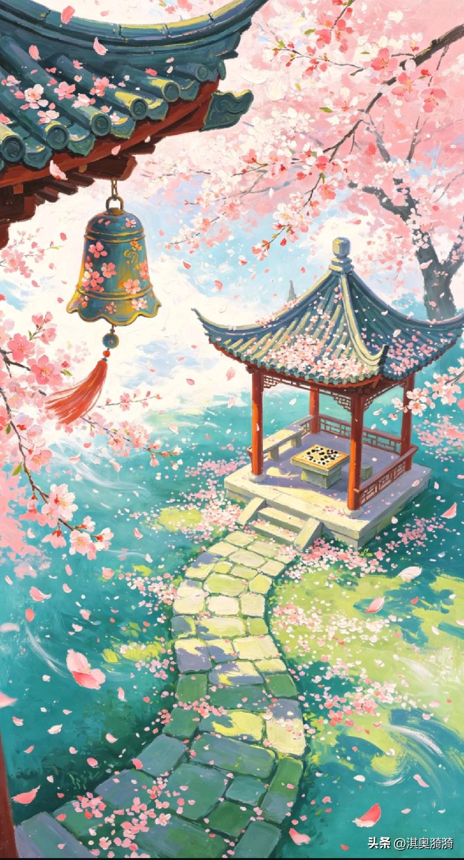 《无心之得》

求之不得夜辗转，象罔无心拾玄珠。
云自出岫鸟知返，花开花落不待人