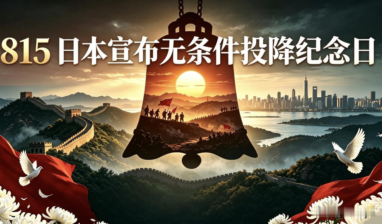 8月15日，日本无条件投降81周年纪念日。81年风雨流转，硝烟早已散尽，山河重归