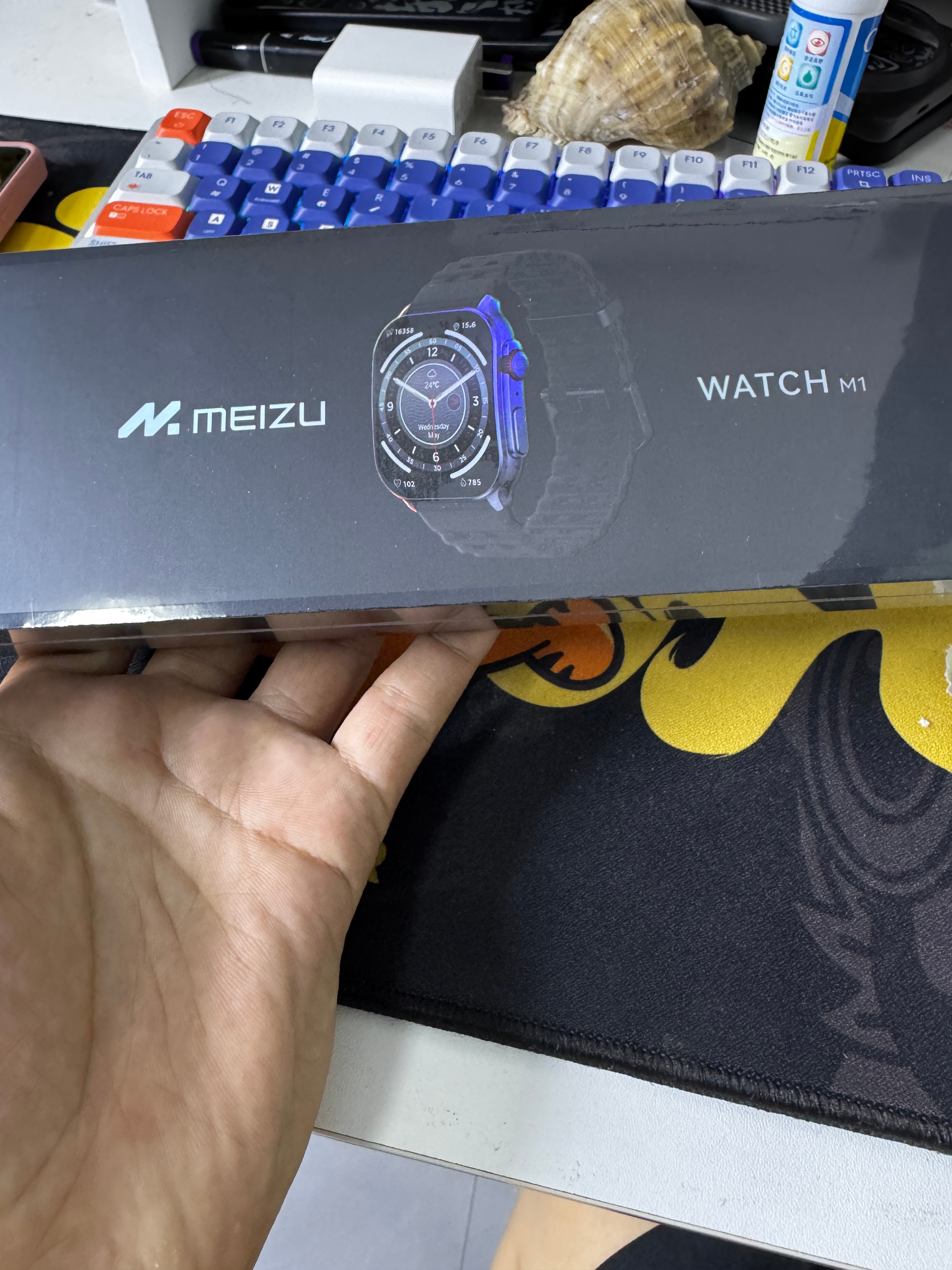 魅族手表到了，拍个开箱视频 