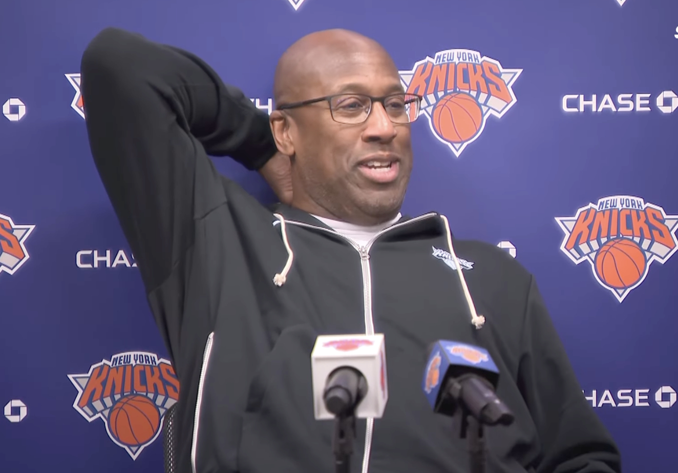 迈克·布朗：休赛太久难免担心球员状态生疏、心态松懈。骑士vs尼克斯nba季后赛