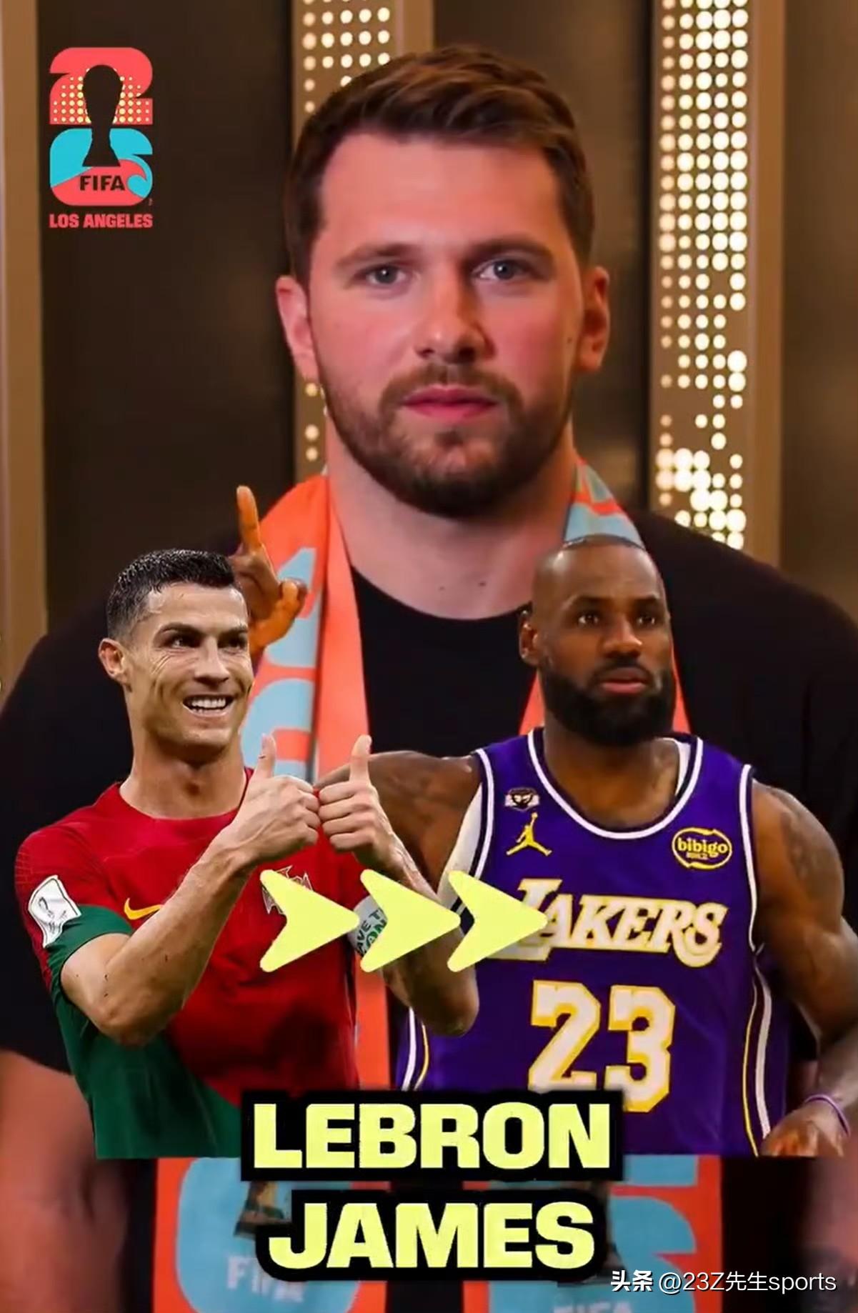 NBA球星对标足坛球星，来看看东契奇的看法🏀⚽️