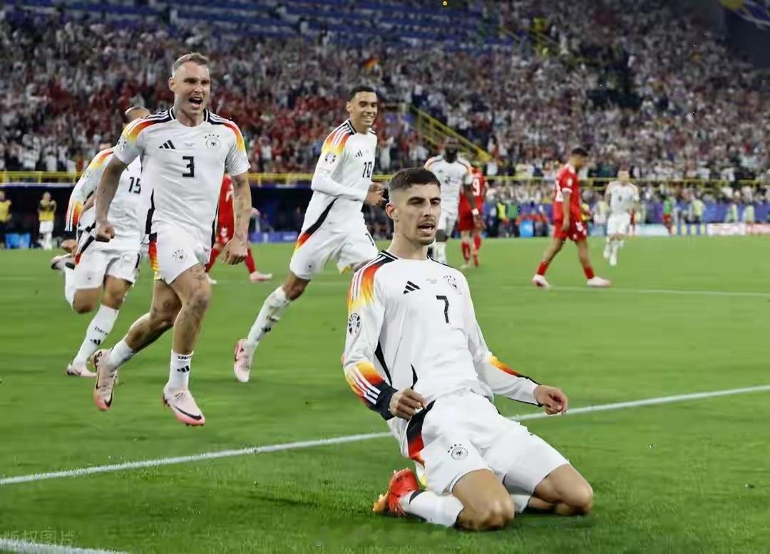 #德国2比0丹麦#北京时间6月30日凌晨3点，2024年德国欧洲杯第二场1/8决
