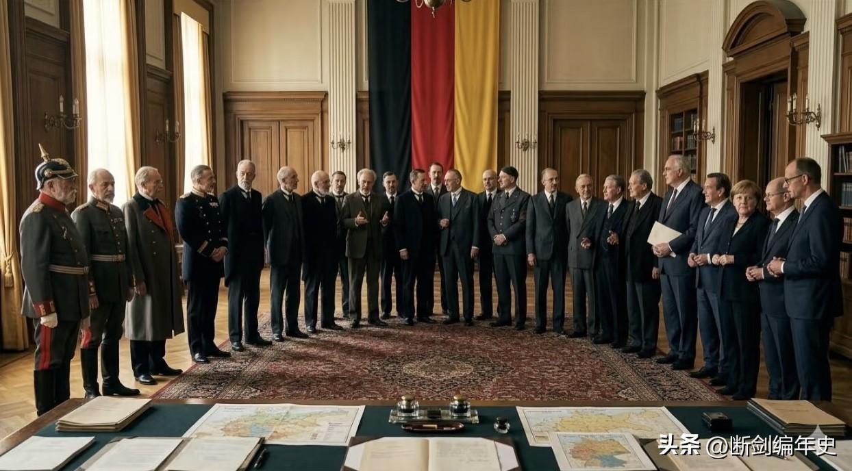 所有德国总理——从俾斯麦至今。德国历史与领导这个国家的人物密不可分。

北德意志