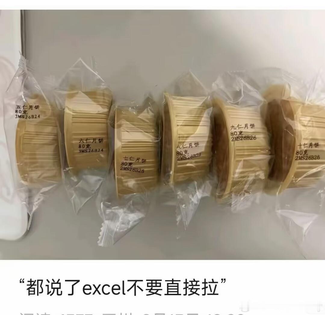 都说了Excel不要直接拉，闯祸了吧？ ​​​