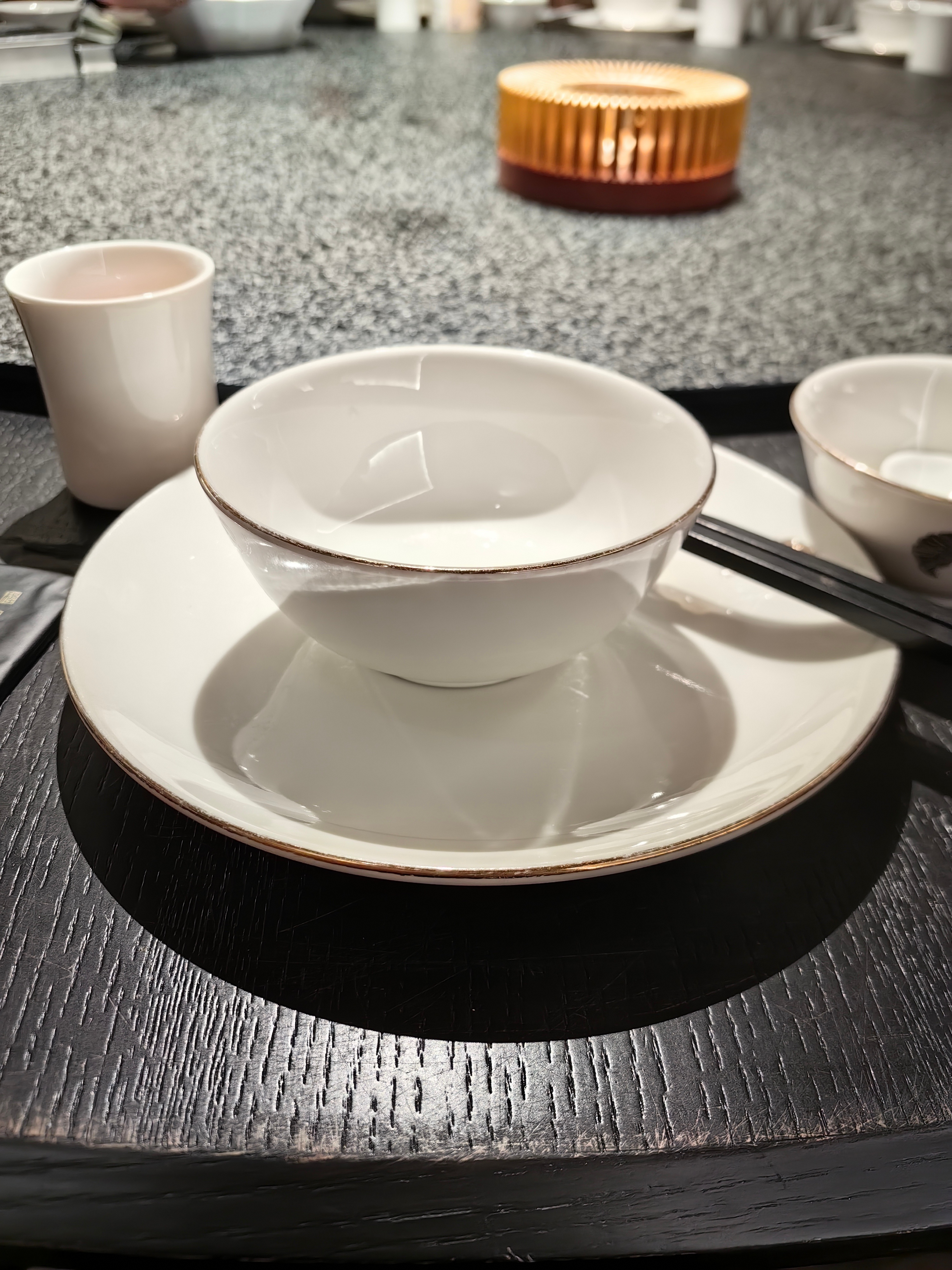 午餐时间到了。 