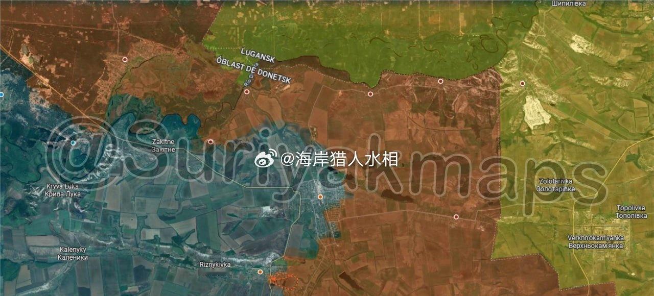 俄乌局势第1378天：

塞弗尔斯克前线局势：过去四天内，俄军在斯维亚托-波克罗