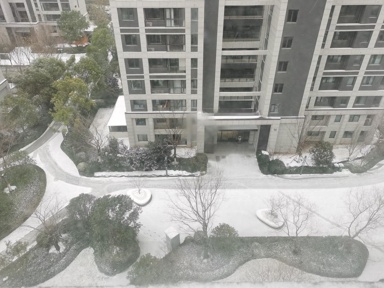 郑州下雪了