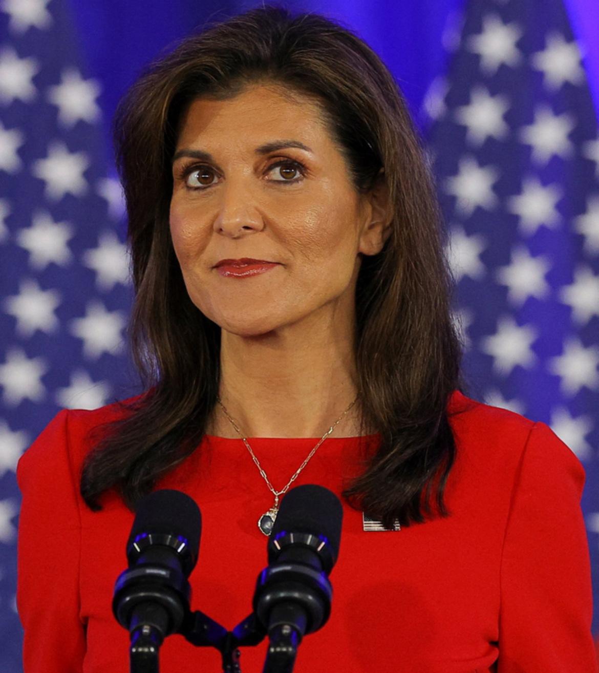 美国前驻联合国大使妮基·黑利今天（北京时间4月24日）叫嚣道：“中国窃取自己无法