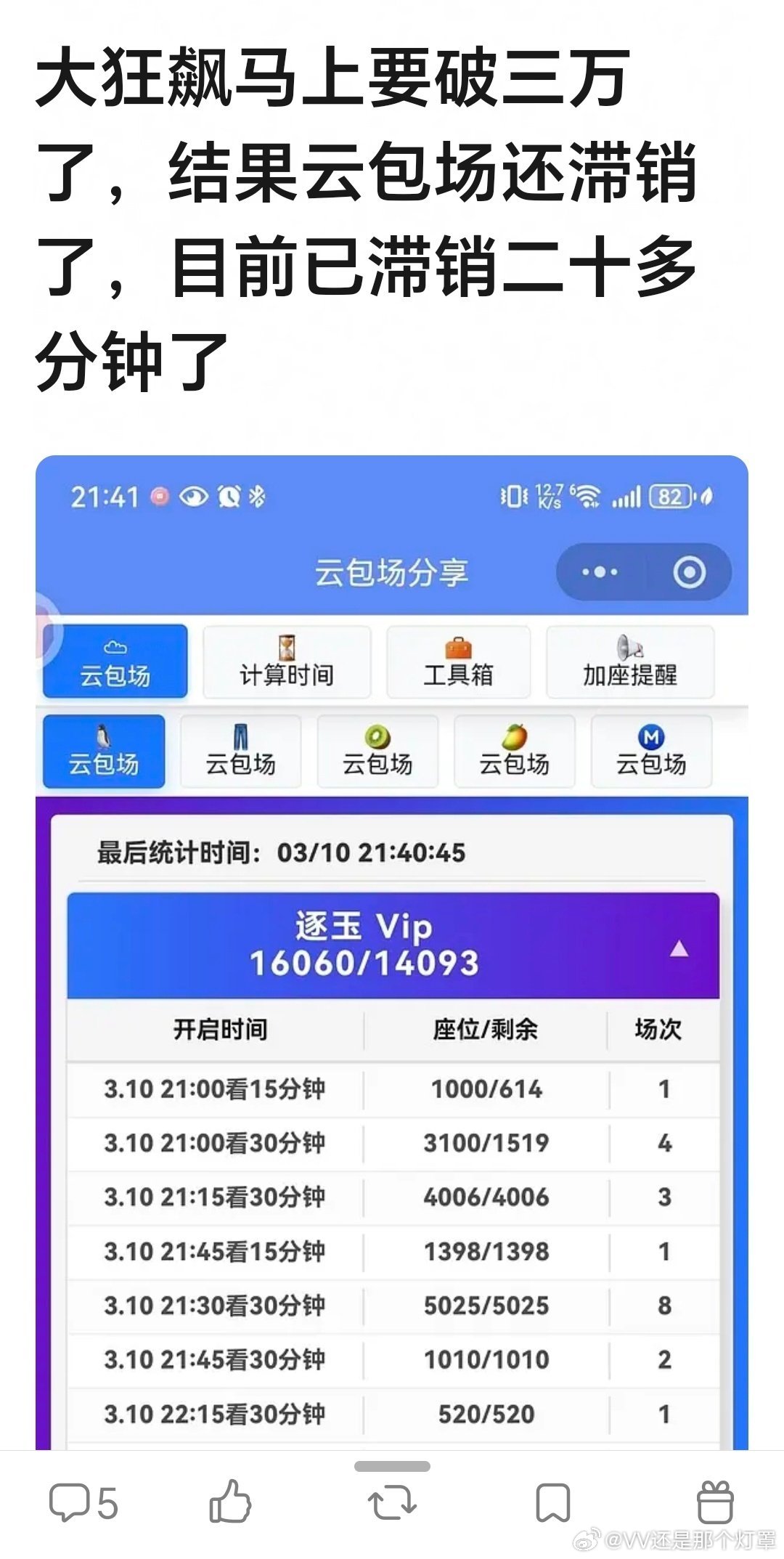 真是不怕坏人绞尽脑汁就怕蠢人灵机一动粉丝这个节骨眼上搞云包场估计是想岁月史书说双