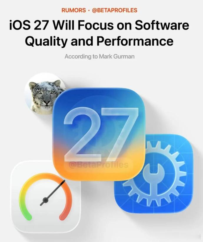 iOS27全新功能据报道，，苹果将于iOS 27系统中升级相机、照片应用，在去年
