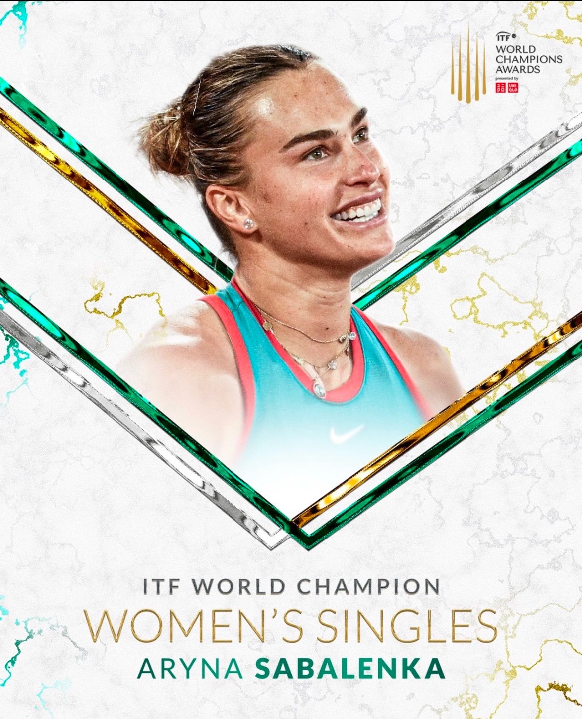 网球talking大会萨巴伦卡辛纳获ITF世界冠军奖 萨巴伦卡、辛纳获得ITF世