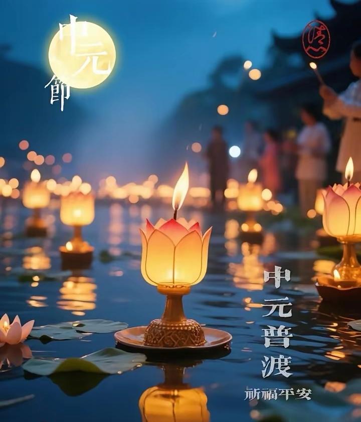 今日是中元节，心有敬畏，情系过往，今生有缘，换来彼此牵挂。

一念逝者安息，一念
