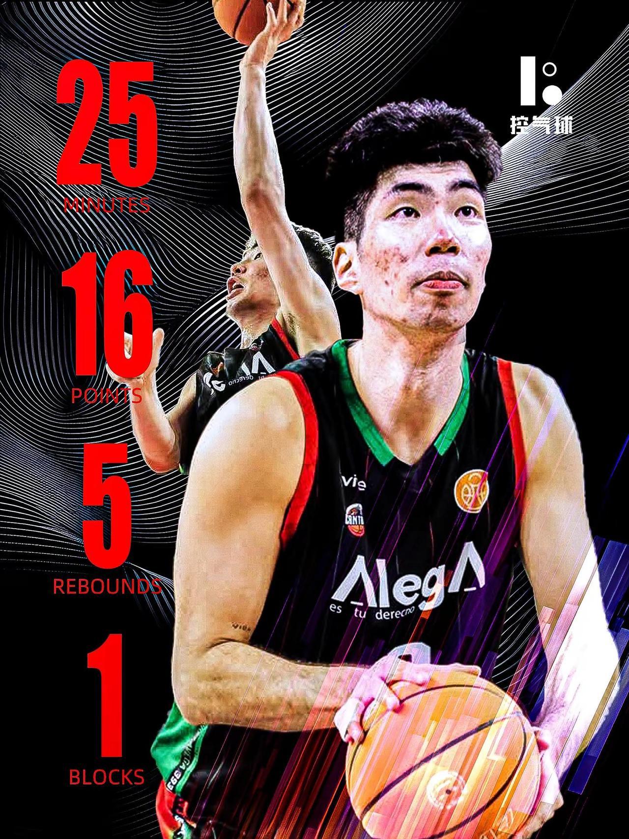 2投0中还能狂砍16分？余嘉豪这西乙生涯之夜也太魔幻了！今晚埃斯特拉90-101