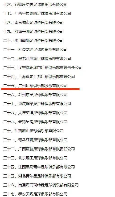 好消息！广州队通过了准入，未来将继续征战中甲

不久前，中国足协官宣了准入名单，