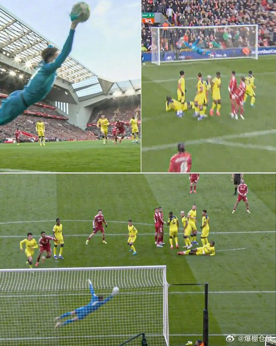 【索博斯洛伊本赛季任意球攻破了阿森纳，曼城和热刺的球门！】不过这粒进球，卡拉格认