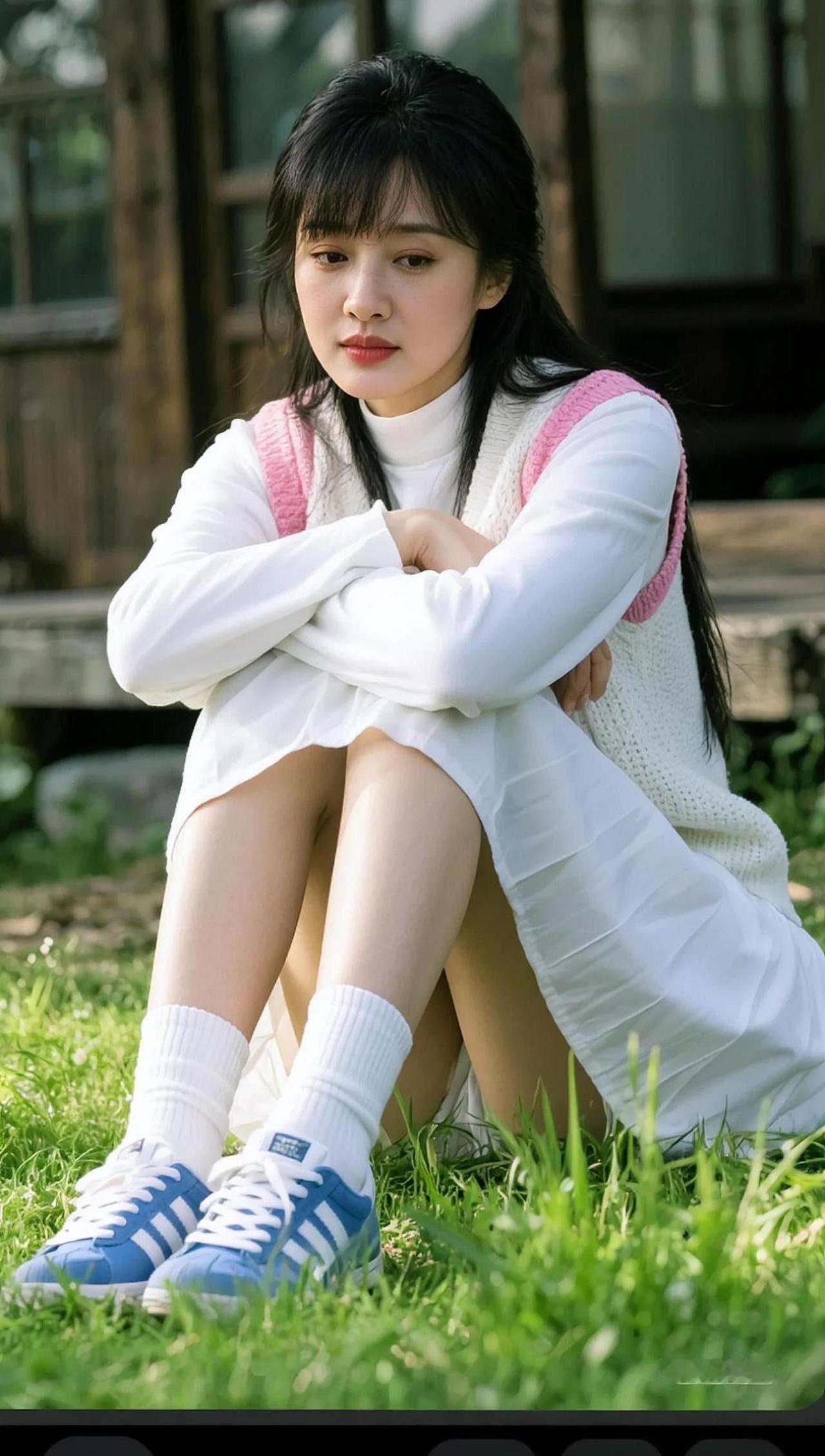 AI清新少女写真 抖音ai创作 这么诚实的妹子 颜值随拍 我的穿搭破烂分享