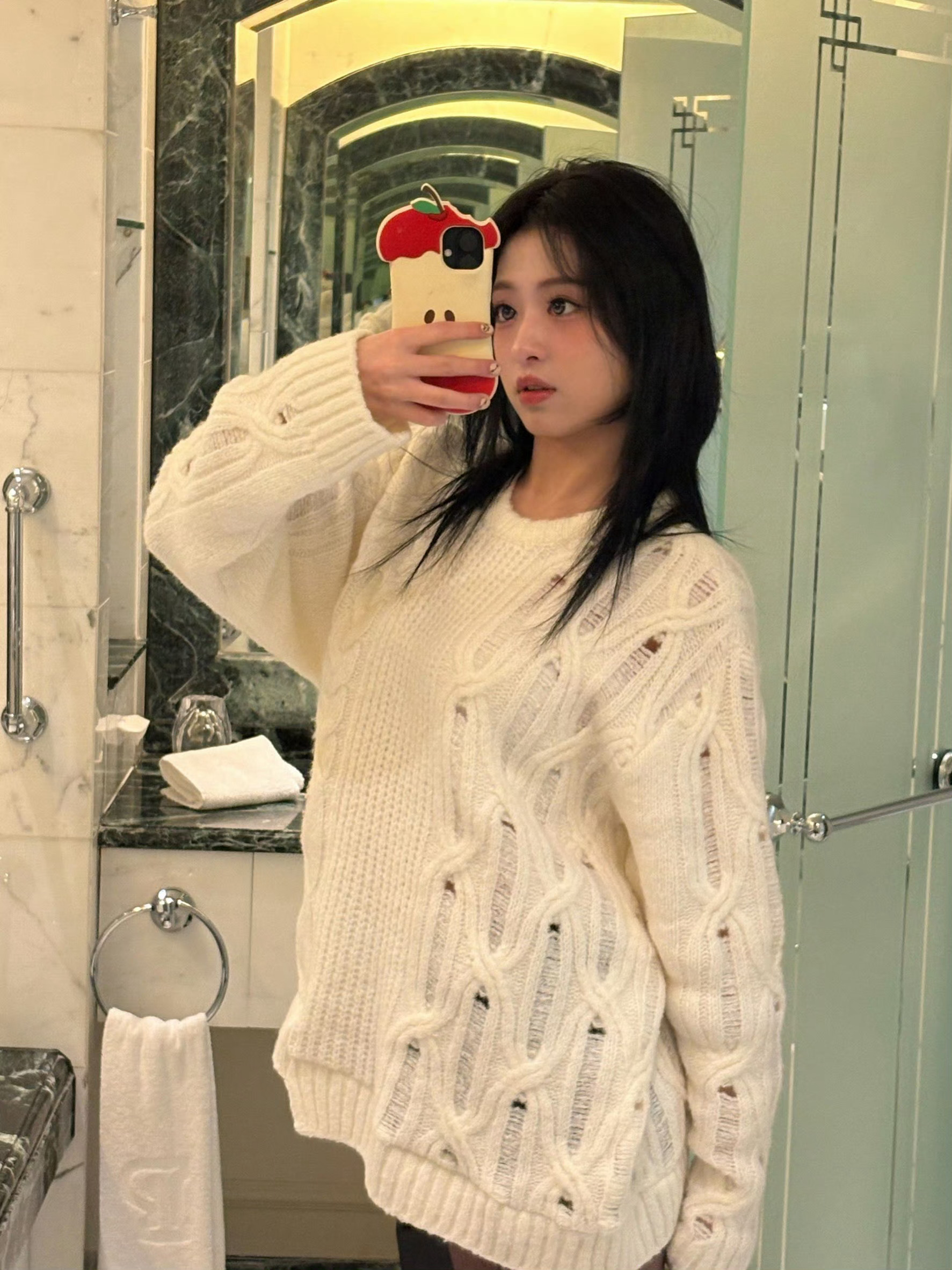 平安夜有无苹果不知道 但有雅贤的“苹果”手机壳⌓‿⌓ 