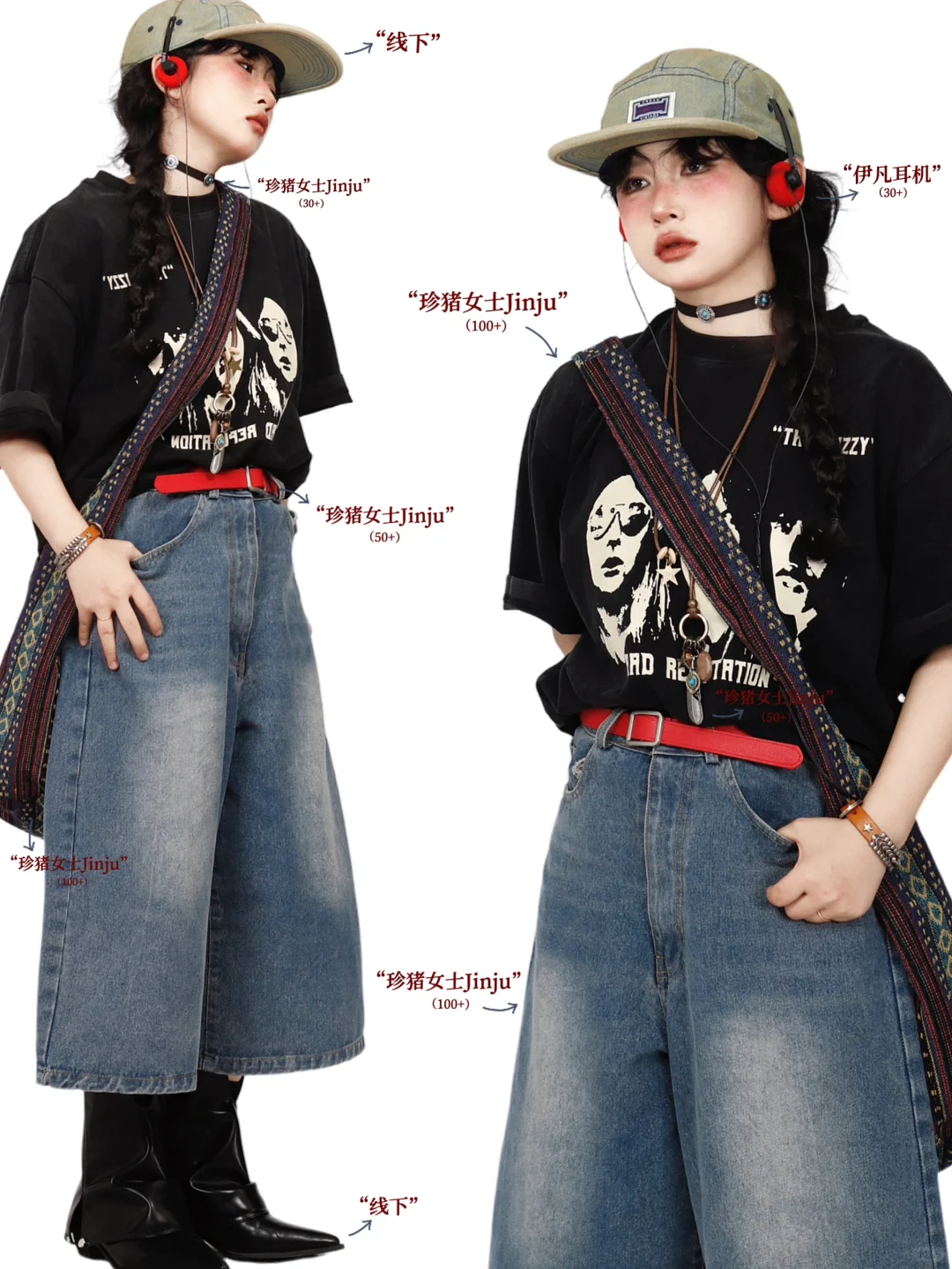 复古outfits｜*美式街头叠穿look🎱时髦少年