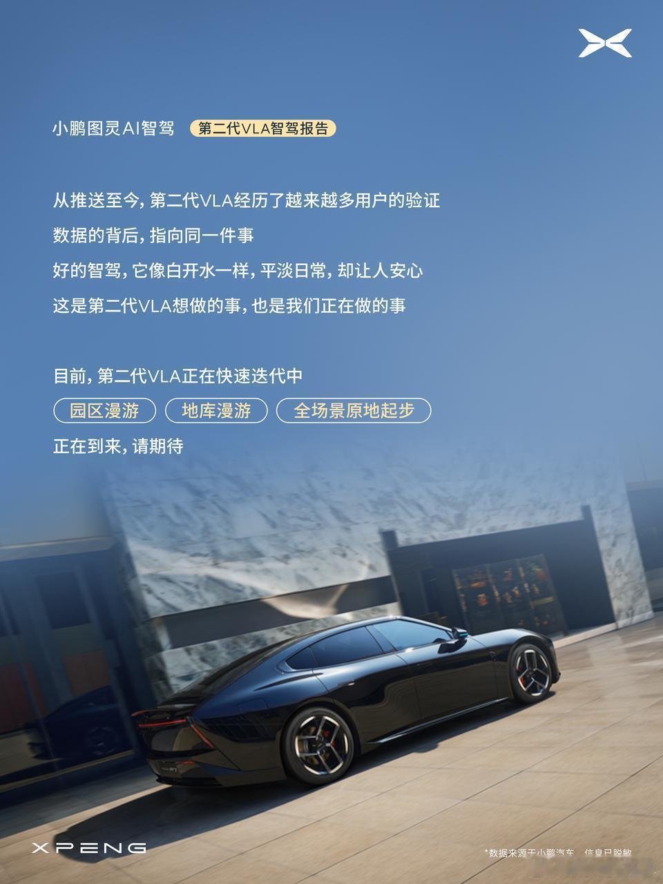 小鹏第二代VLA推送首月，交出很有分量的的成绩单，智驾里程占比首次突破50%。这