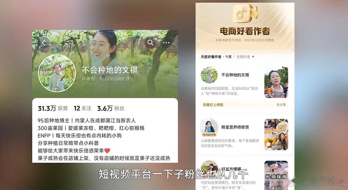 考研失败情侣辞职回村7年后翻盘蒲江95后情侣种百亩果，致歉延售获得网友认可，水果