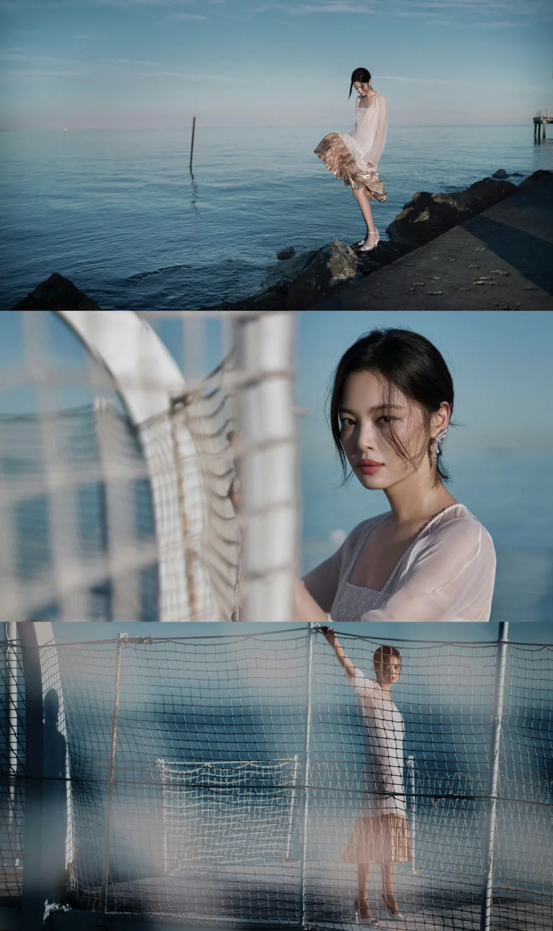 辛芷蕾工作室更新✨威尼斯海边大片🌊