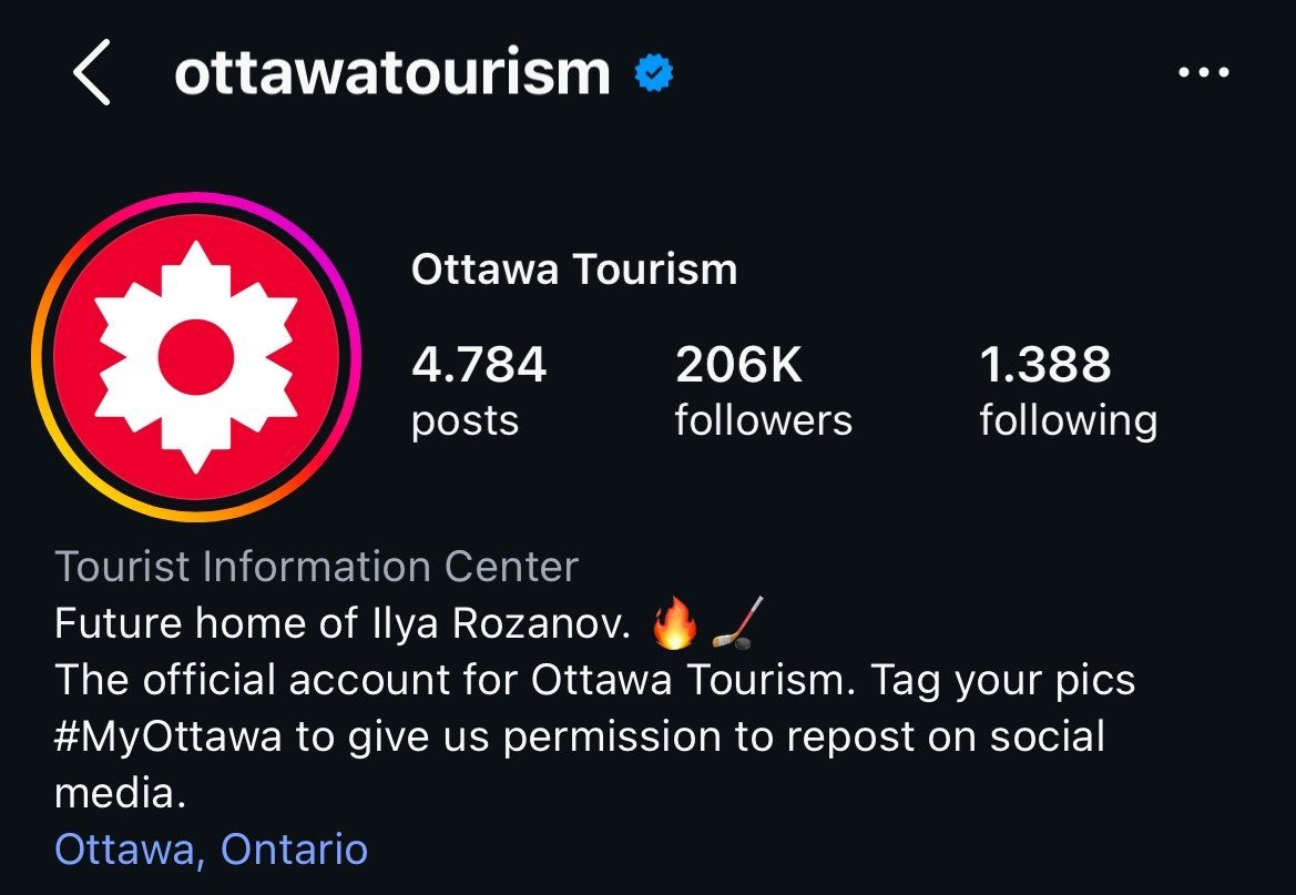 快报～wuli Ilya Rozanov真的要成为🇨🇦公民了。渥太华官方旅游
