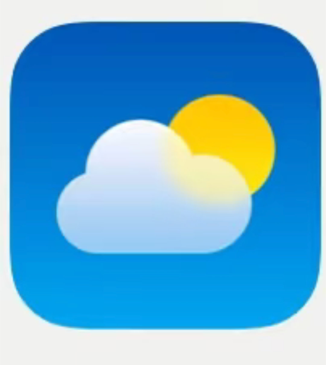 原来iPhone天气这么好用从来没用过，感觉不是很准！！！ ​​​