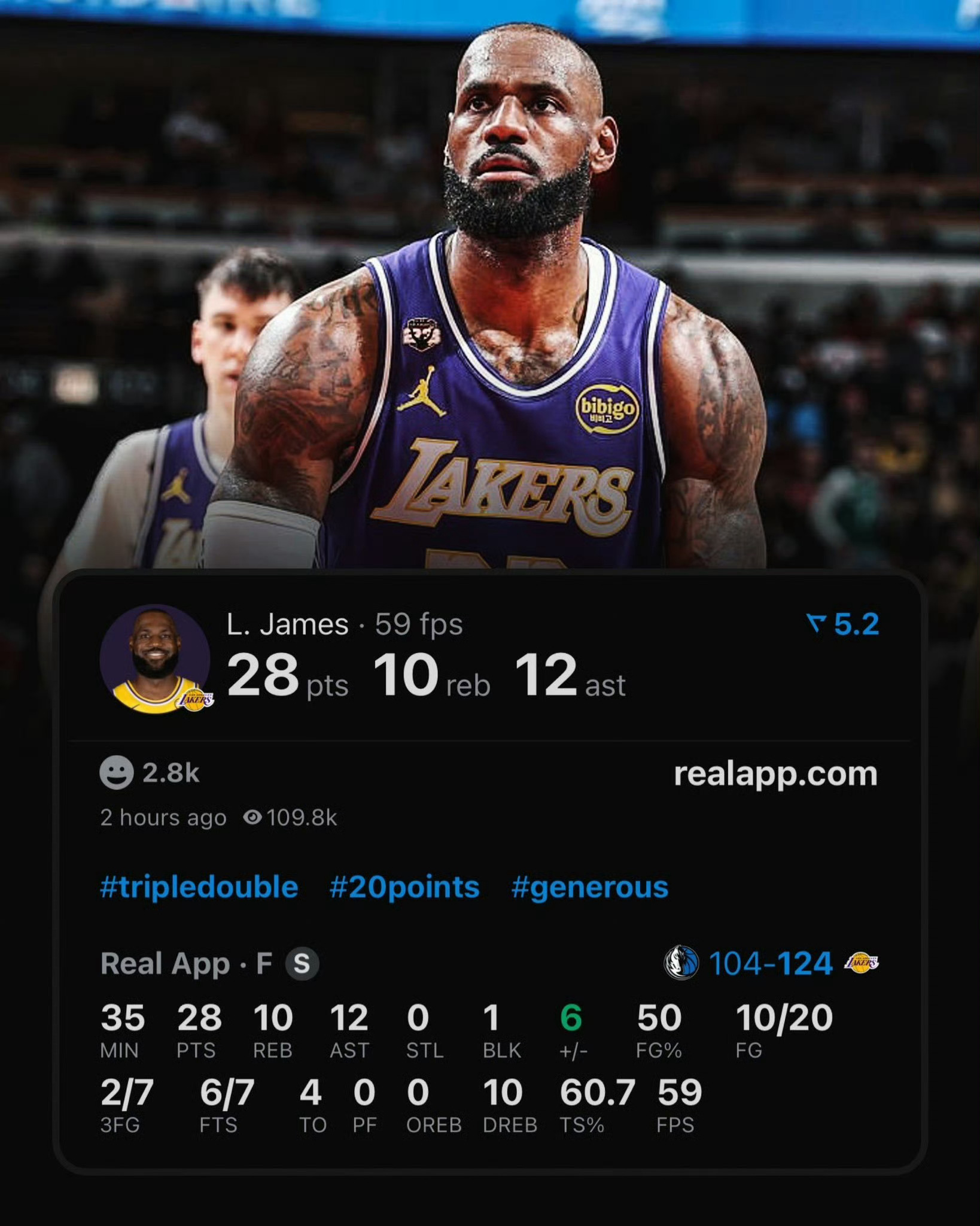 詹姆斯41岁首次三双詹姆斯史上最老三双詹姆斯 老头越老越妖，娘家甚是欣慰