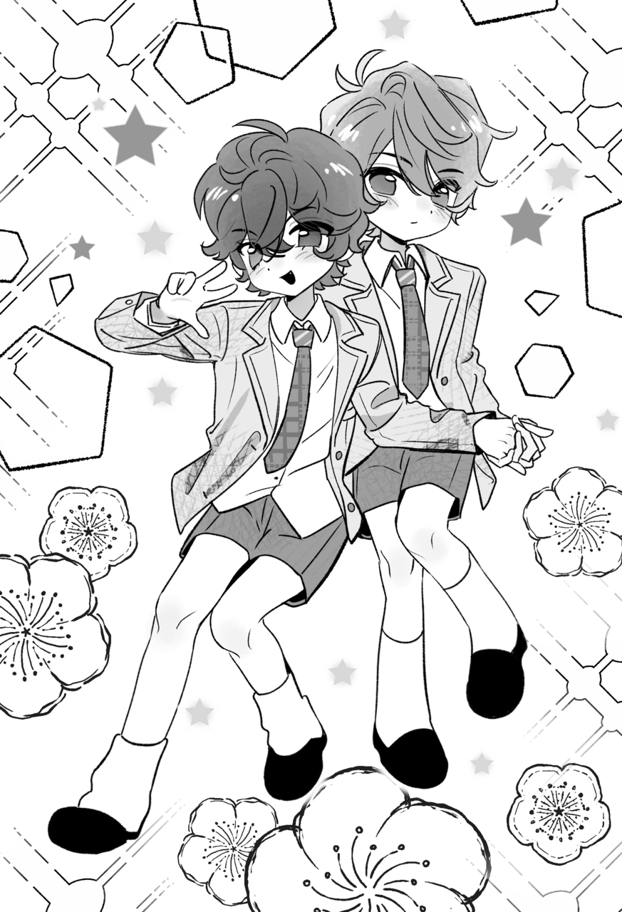 【🩷💜】测报你就发这两个小朋友 