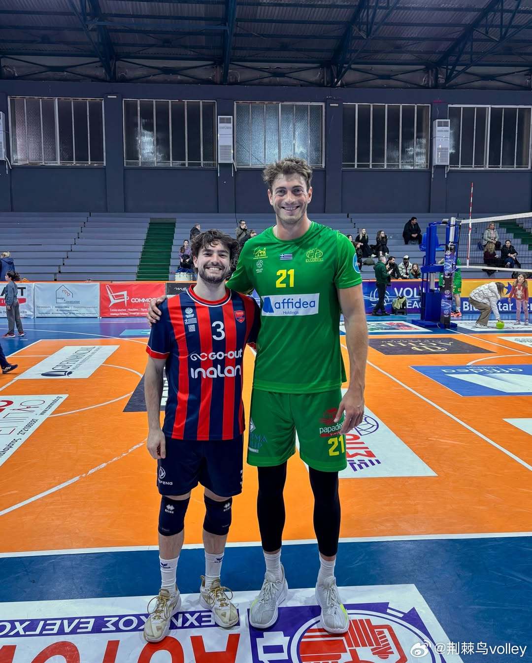 “网红”球星克里克告别希腊联赛。本赛季他效力于希腊伯罗奔尼撒半岛的卡拉马塔男排，