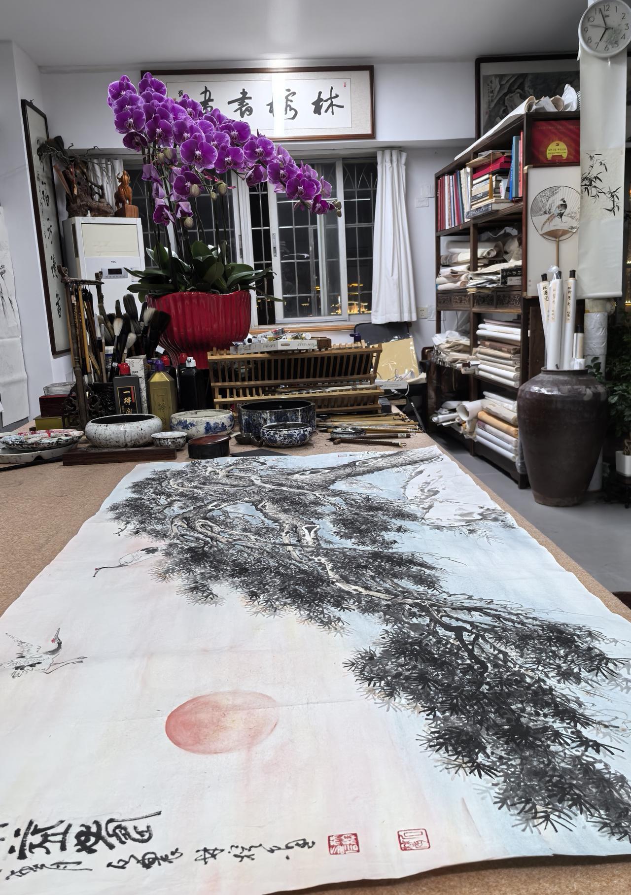 石農先生作品：延年益寿