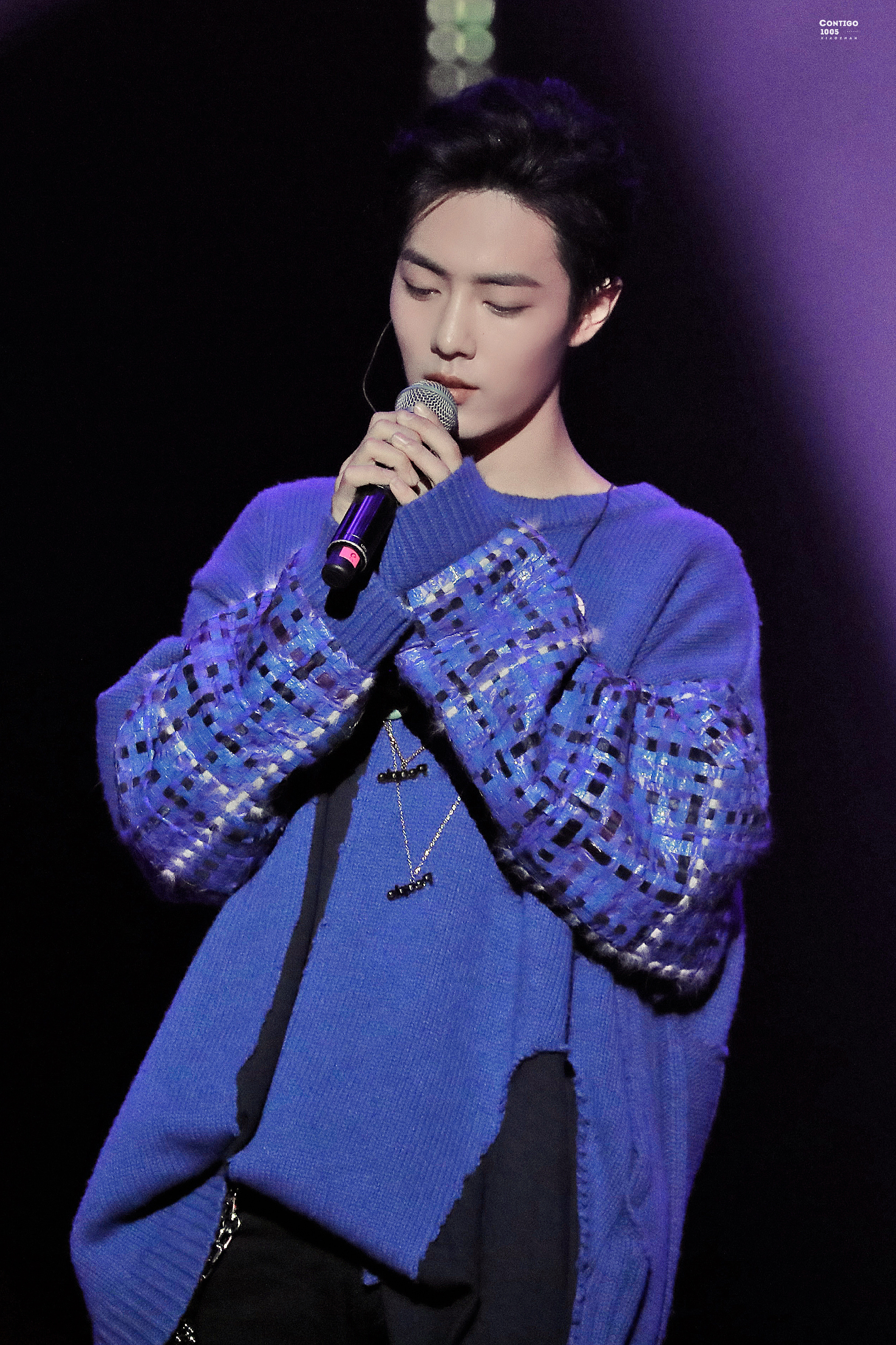 肖战从小学绘画温柔的主唱大人，蓝朋友好帅~肖战站姐居然还有存货肖战陌森 到期