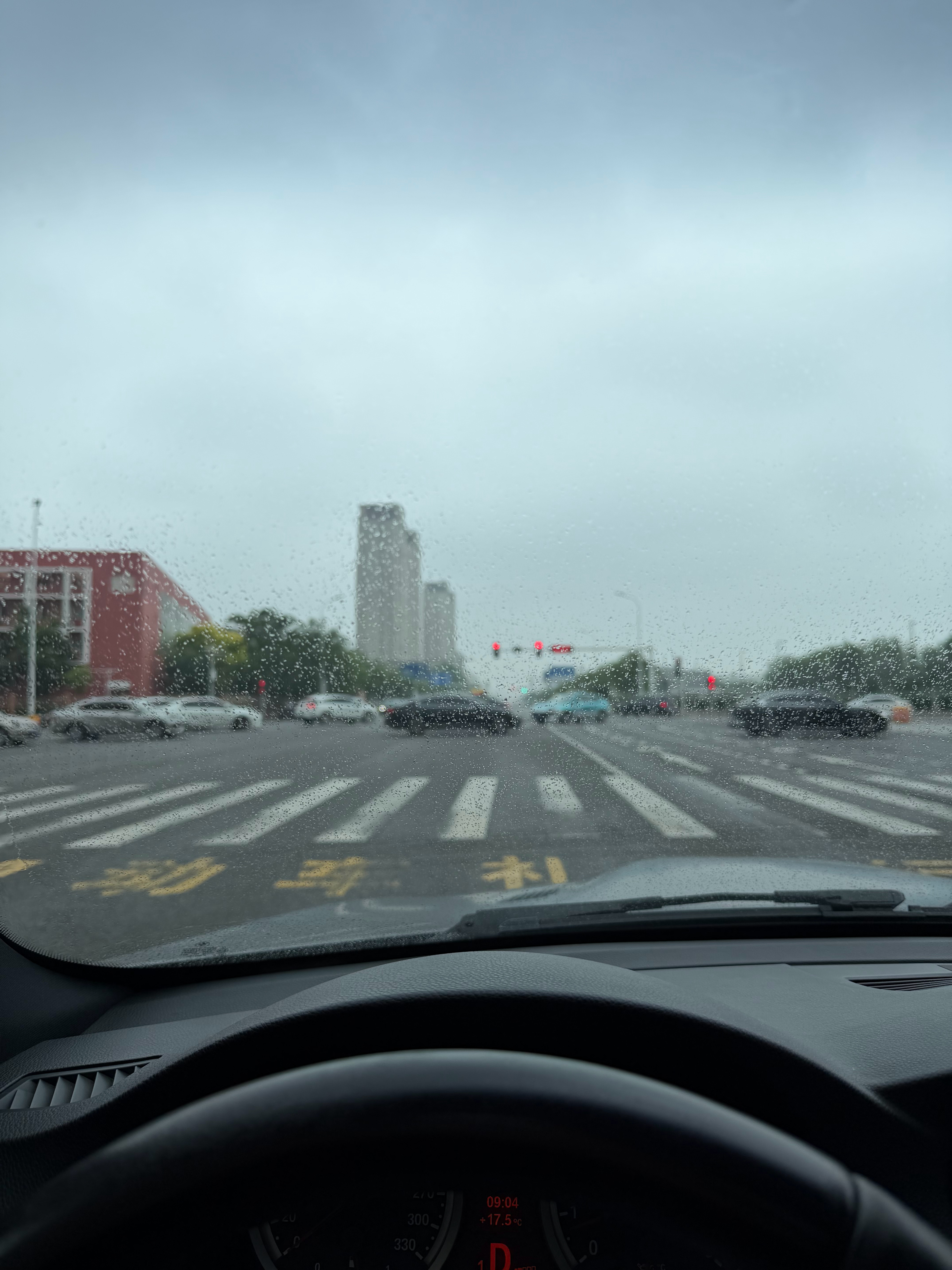 我昨天下班前洗的车，现在看，实在是太多余了～ 天津