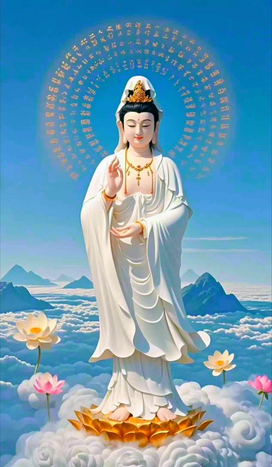 晨起礼佛财不入脏门,福不润浊人。把自己收拾干净，神清气爽。菩萨也会保佑你的[心]