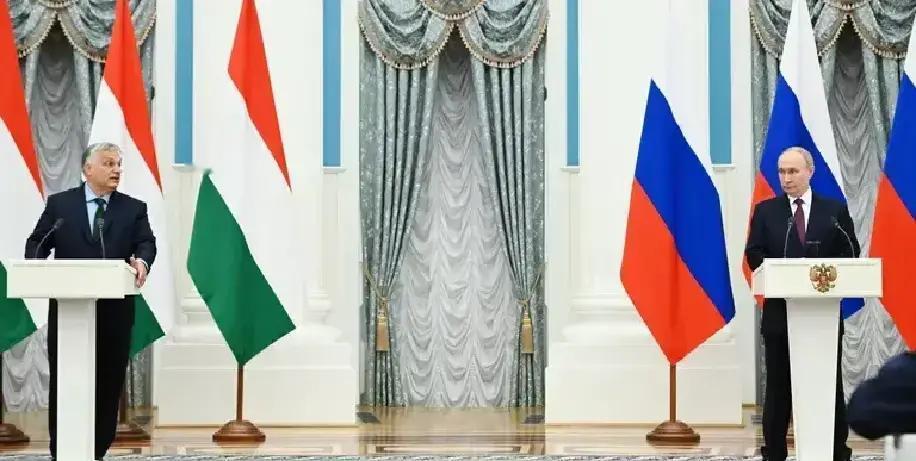 快讯！快讯！
 
俄罗斯总统普京突然宣布了，热烈欢迎匈牙利总理欧尔班抵达莫斯科并