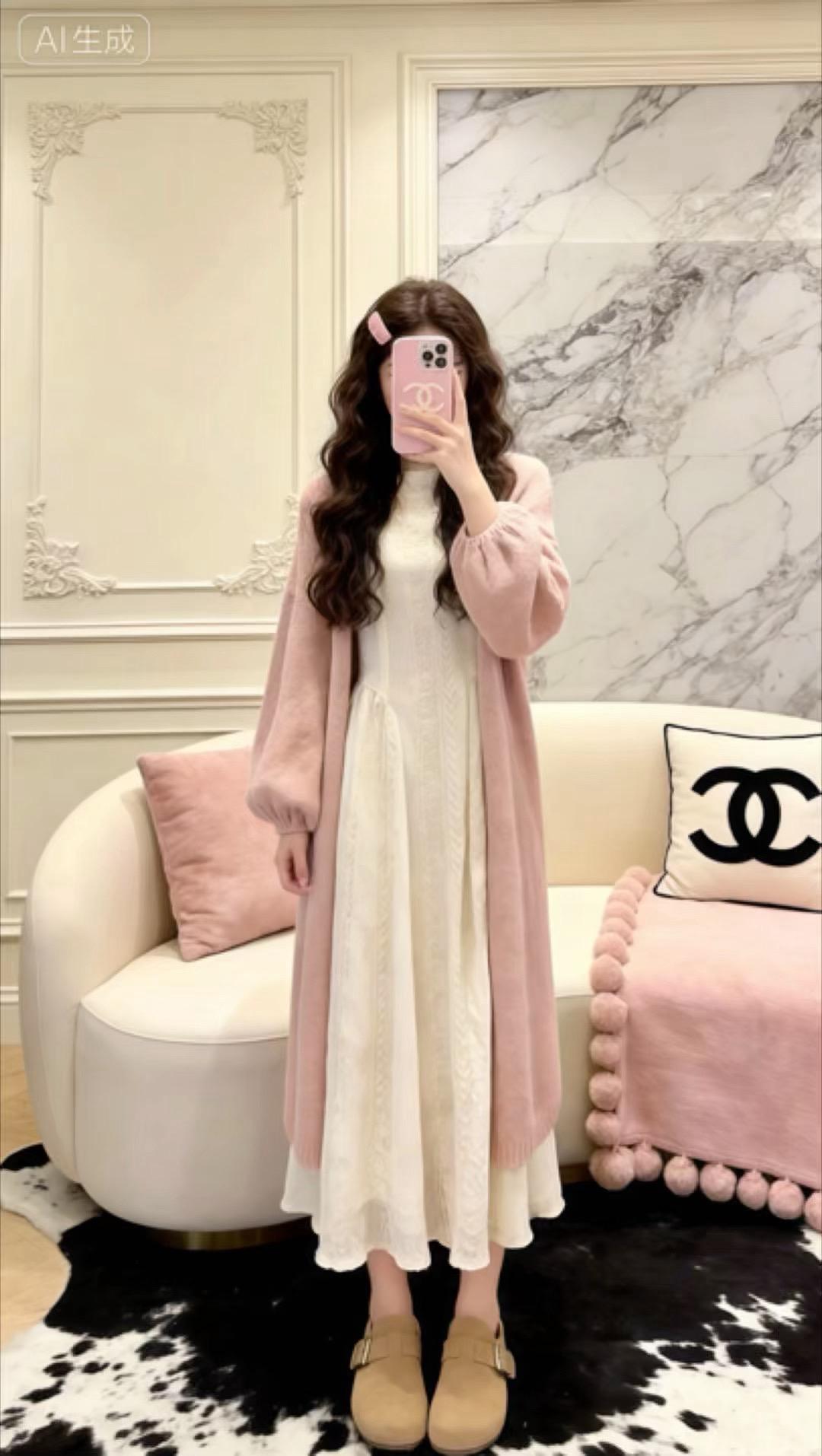 申请入局早春氛围感穿搭 温柔穿搭 韩系穿搭 这是春日look天花板吧 遮肉显瘦遮