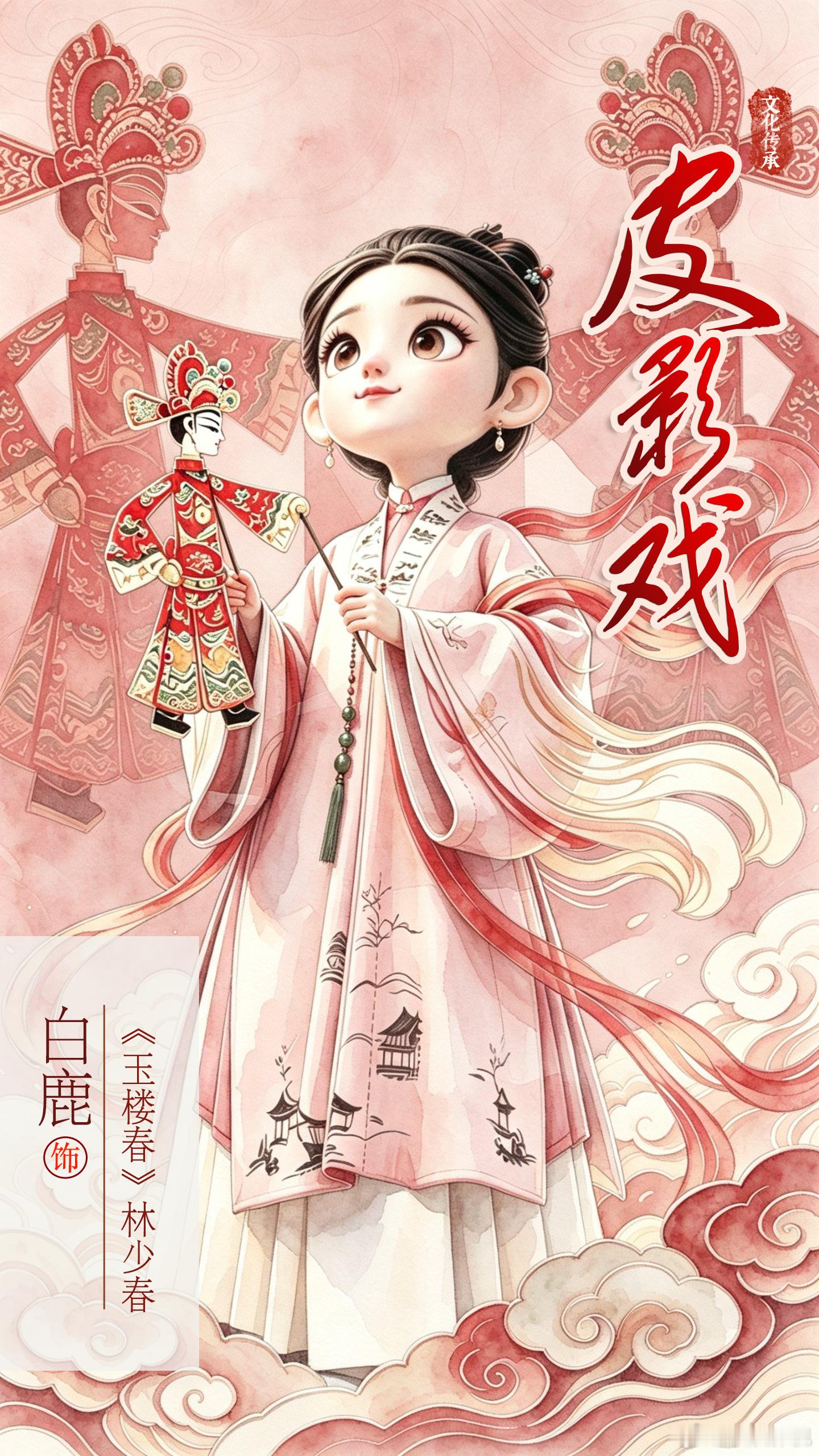 我的家乡身怀绝艺 光影流转，匠心长存。《玉楼春》皮影戏演绎人间百态，扬州通草花雕