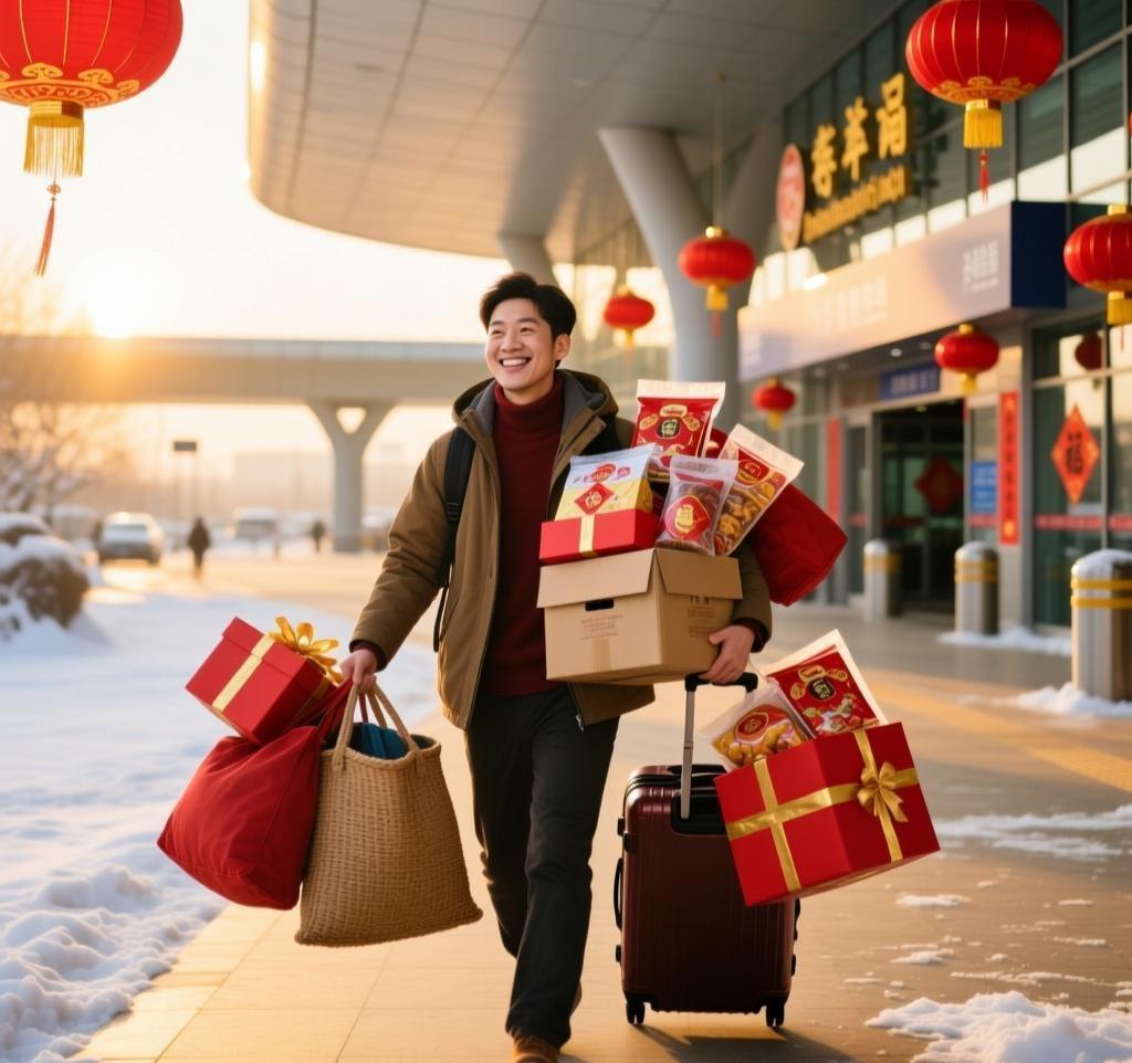 每一次返乡，都是一次爱的补给站，让我带着家人的牵挂与祝福，继续前行！