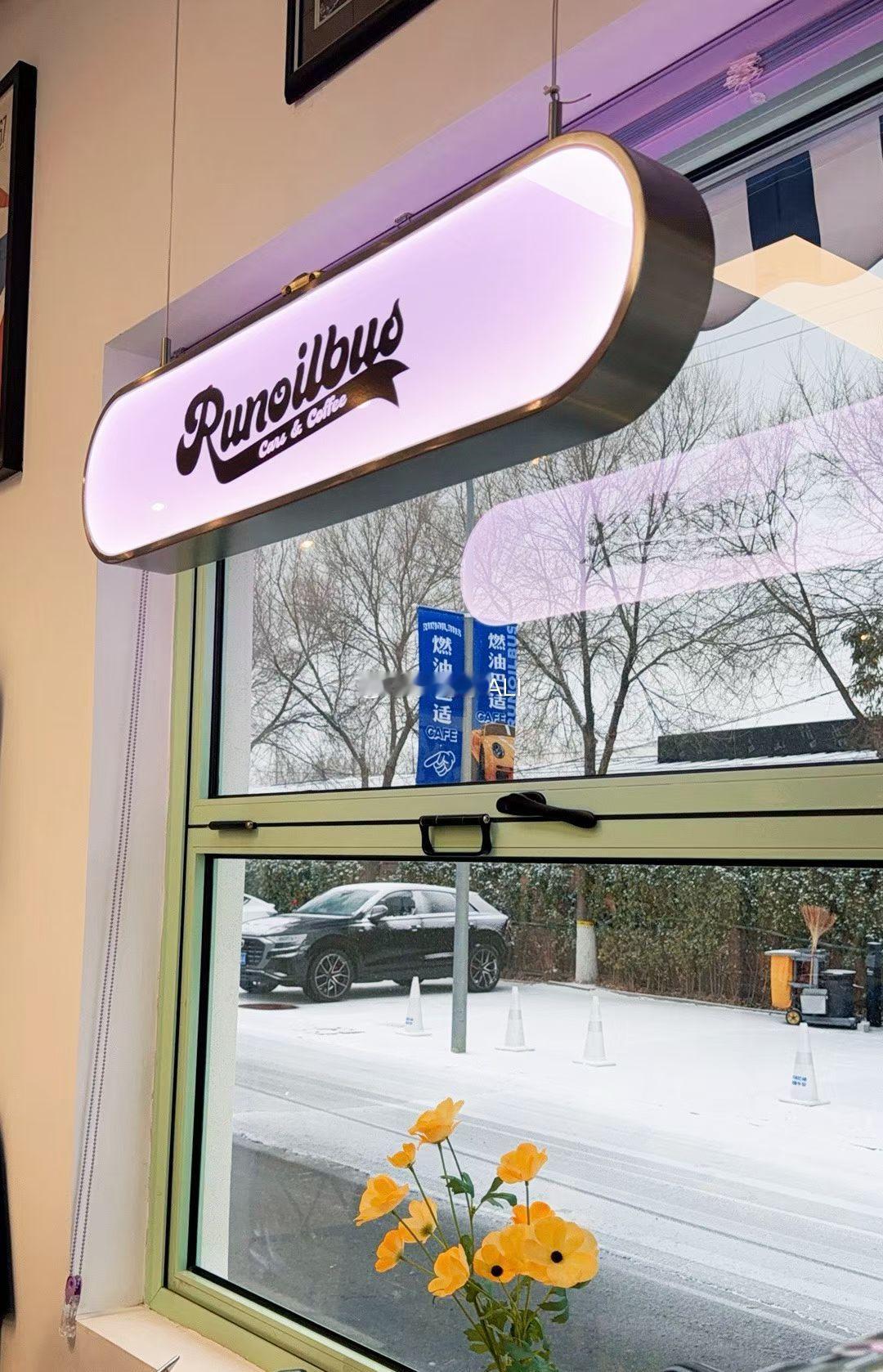 燃油巴适的雪景❄️屋外大雪纷纷，屋内26度恒湿恒温✌️快看啊下雪了北京初雪来了