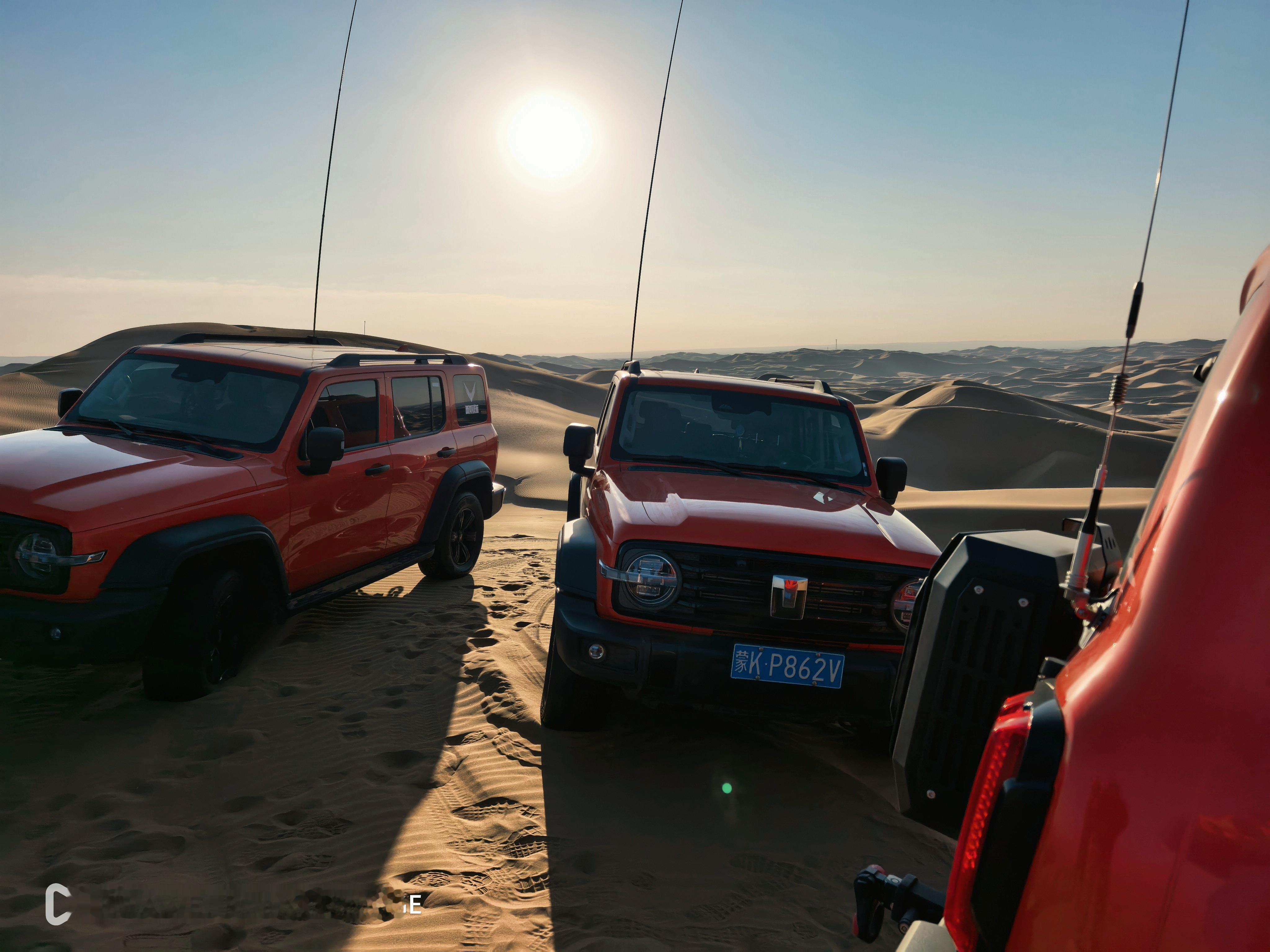 开始跑沙漠🏜…… 坦克300是真强 坦克300 鄂尔多斯·库布齐沙漠