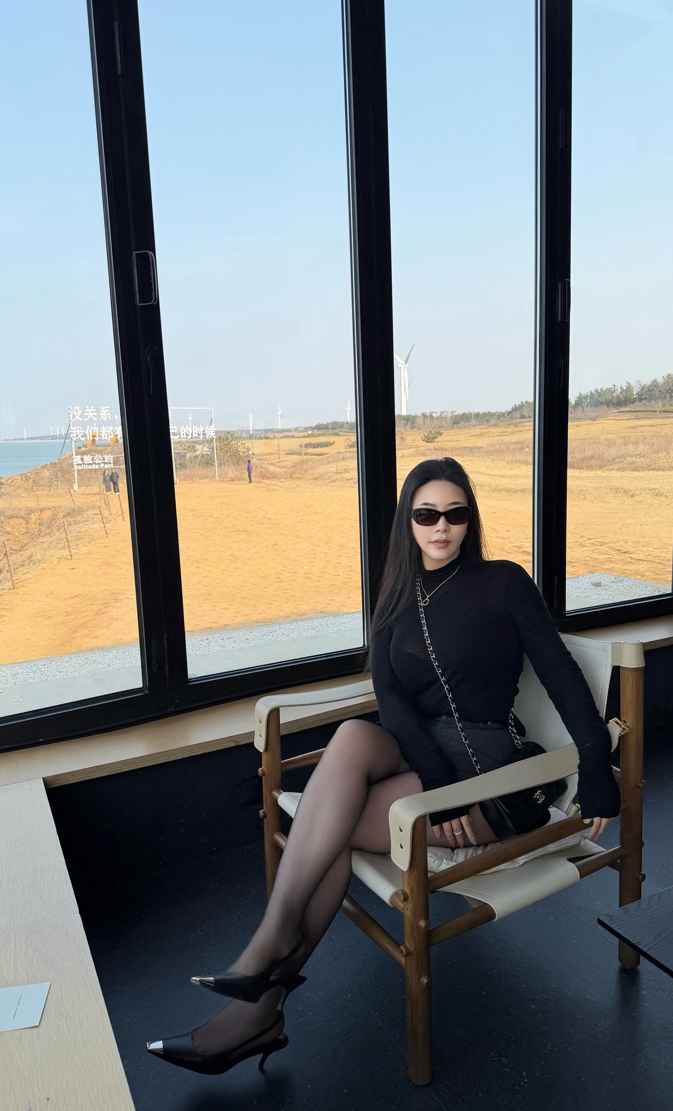 高跟鞋搭配 感觉至上随意拍 黑色系时尚