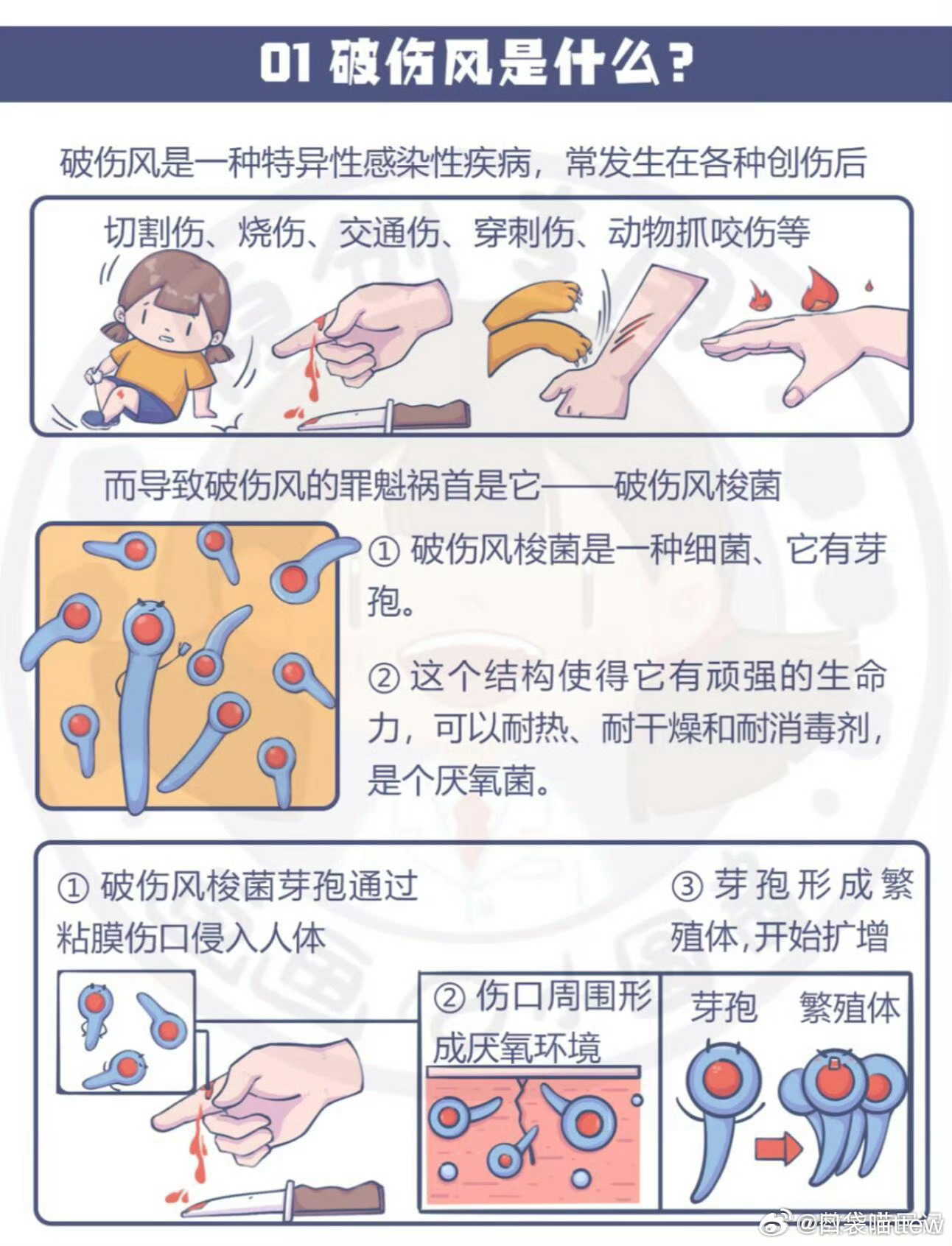 破伤风离我们并没有那么远 成人的破伤风疫苗不是打完就永久生效，每隔十年就要加强接