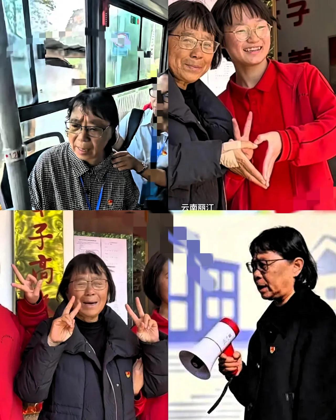 破防！张桂梅先生又火了！
华坪女高今年100名山里姑娘全员上岸，一个都没落下！