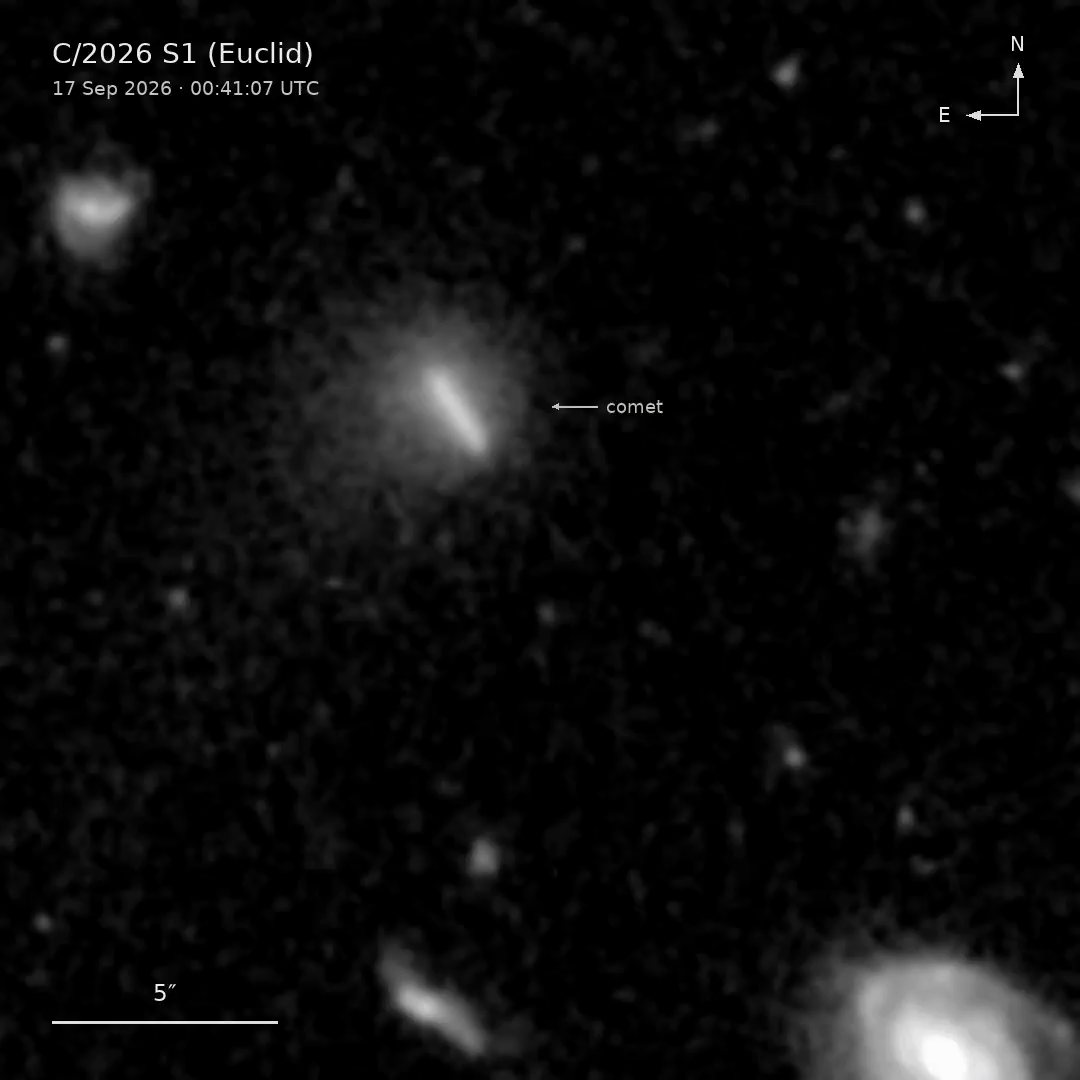 ESA的暗能量神探“欧几里得”空间望远镜（Euclid）跨界立功，发现了它的第一