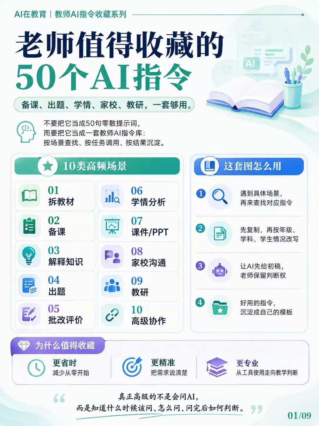 教师常用AI指令