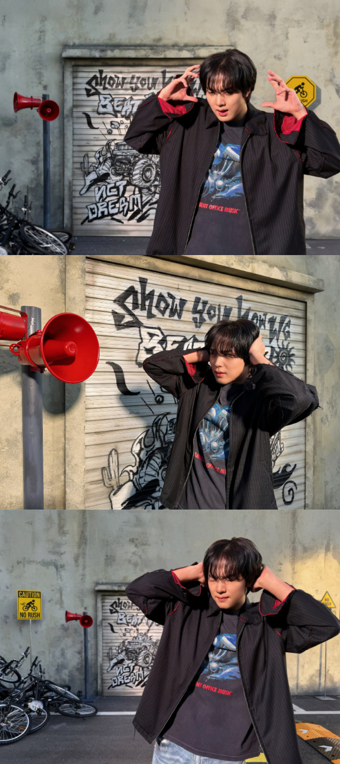 你们四个人中有四个人很帅哥几个简直是颜值界的四次元玩家！渽民用金丝眼镜把hot 