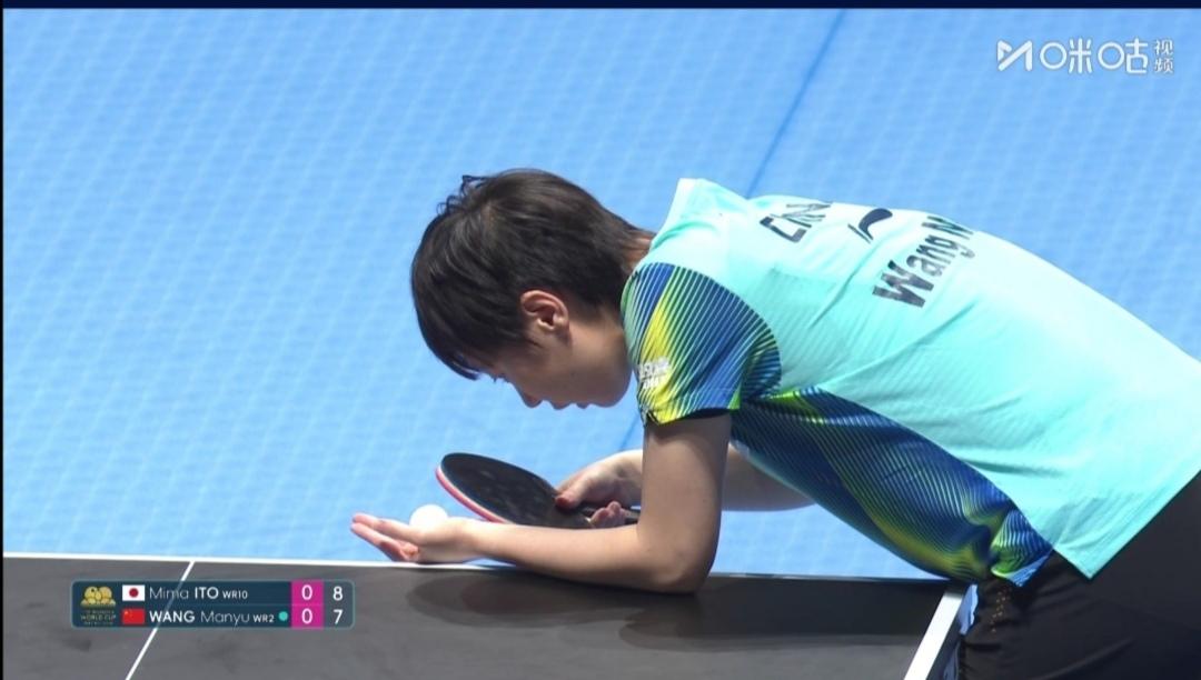 王曼昱4：0横扫日本伊美藤诚！对其九连胜！


4/4区   女单1/8决赛
单