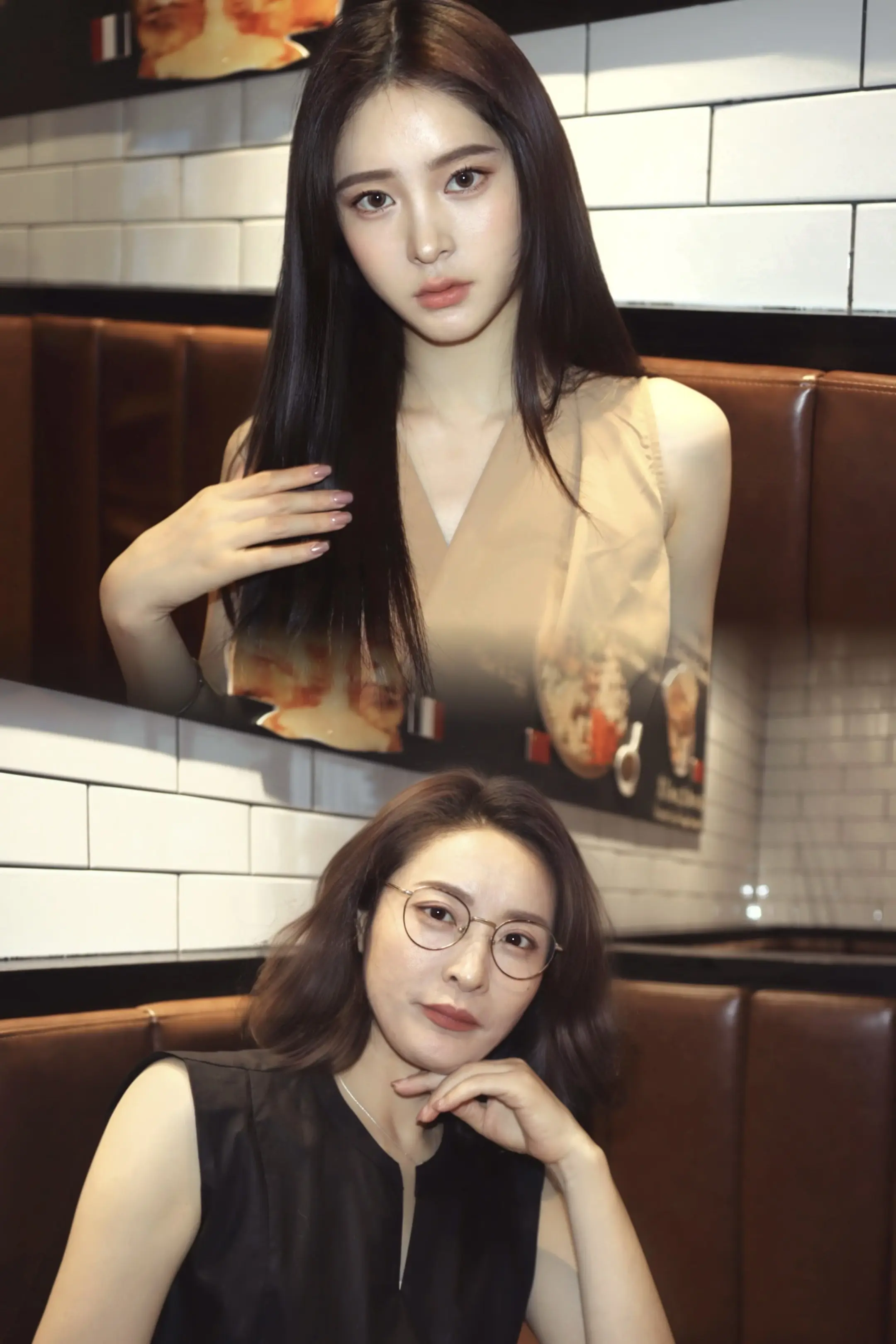 是母女 也是姐妹。