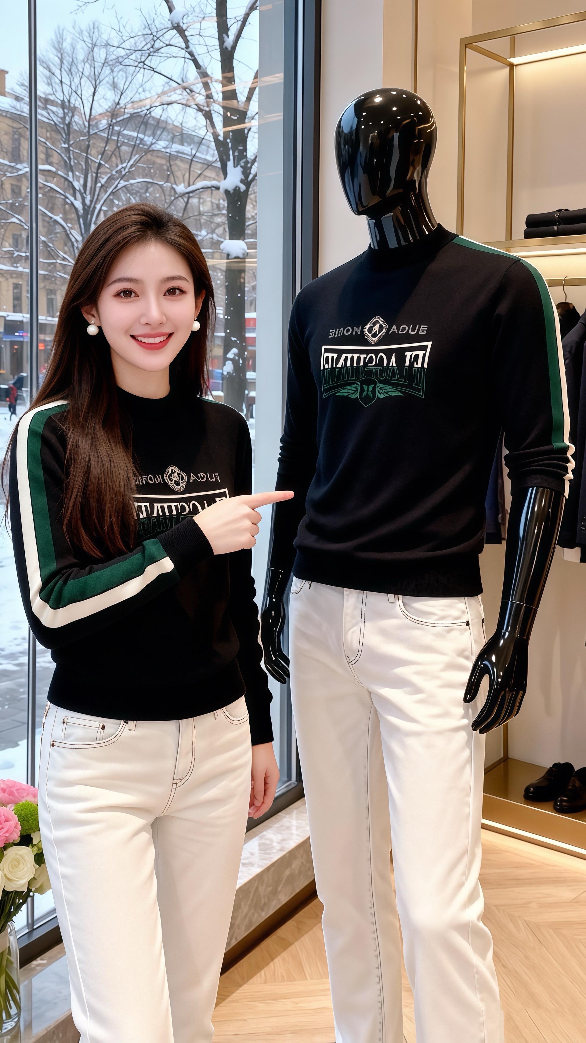 黑衫雪霞  北城的雪融着晚霞的光，皓明推开咖啡店的门，一眼就看见许妍倚...